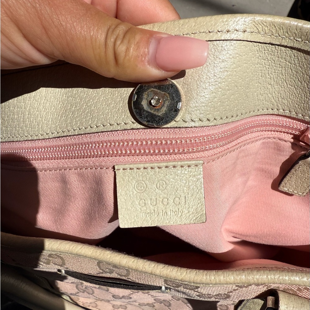 Pink Gucci Tote Bag - Picture 7 of 12
